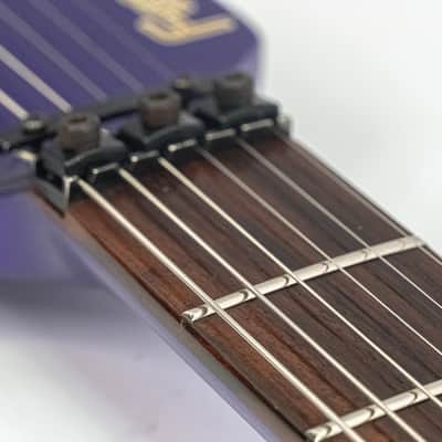 Fernandes FR-55 Revolver MIJ Electric Guitar Metallic Purple Floyd Rose 24 Fret image 14