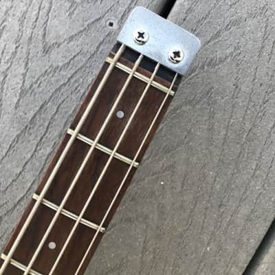 Hondo Alien Headless Bass 80's Black image 3