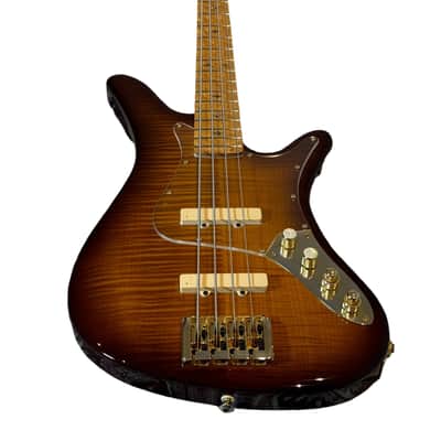 CARVIN BASS - SB 4001 (SEKOU BUNCH) 2015 - FLAMED MAPLE GLOSS image 15