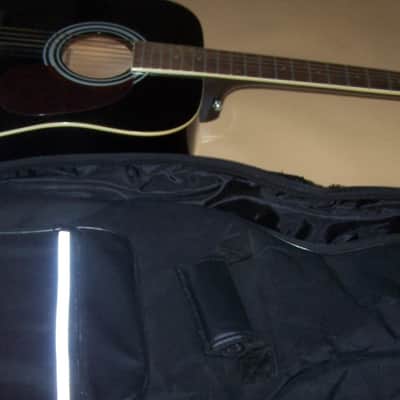 RARE Tyler Mountain TM10-BK Late 90's-2000 Acoustic Guitar VG Condition w/Gigbag image 2