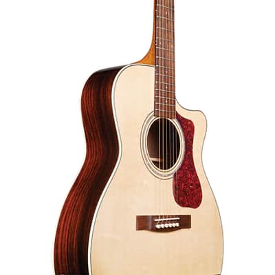 Guild OM-150CE Natural, All Solid Wood, Sitka Spruce Top, Indian Rosewood B/S, Acoustic Electric image 4