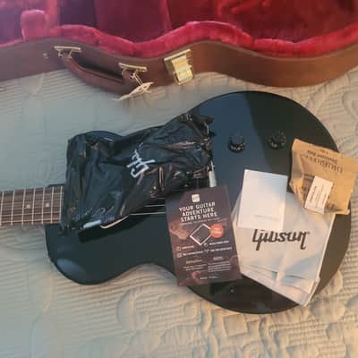 Gibson Les Paul Junior 2024 - Ebony/ Tortise image 5