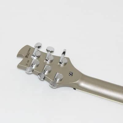 Cort Z44 Zenox Series Silver Electric Guitar w/ EMG Pickups image 7