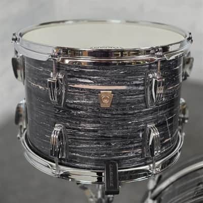 Used Ludwig Classic Maple 3pc Drum Set Vintage Black Oyster - Good image 4