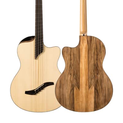 NOVA Rumbler Acoustic Bass Guitar — Double-Top, ARS Back & Sides, 32-34″ Fan-Fret (Handmade in Poland, EU) image 1