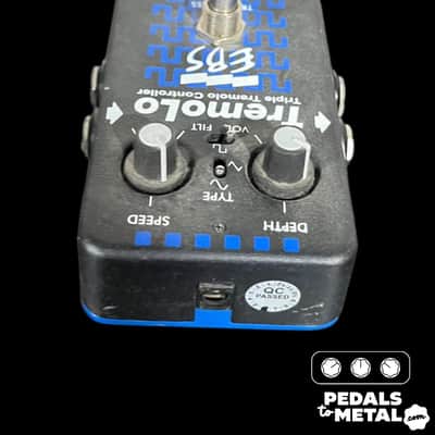 EBS TremoLo Guitar Effects Pedal 2010s - Black  X13090 image 2