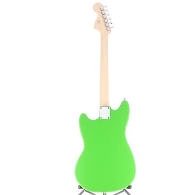 Immagine Squier Sonic Mustang, Lime Green, White Pickguard, Professional Setup (RP) - 6