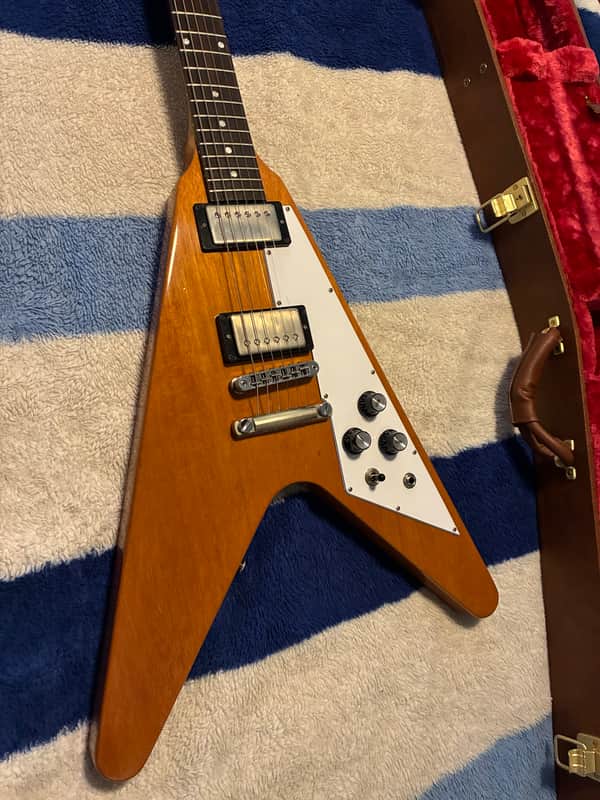 Gibson Flying V 2019 - 2023 - Antique Natural Custombuckers image 1