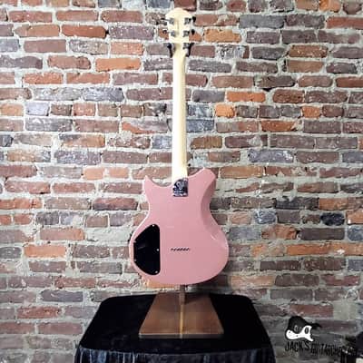 JAKE'd: Washburn Lyon Electric Guitar w/ Dragonfire Pickups (1990s - Pink Flake) image 14