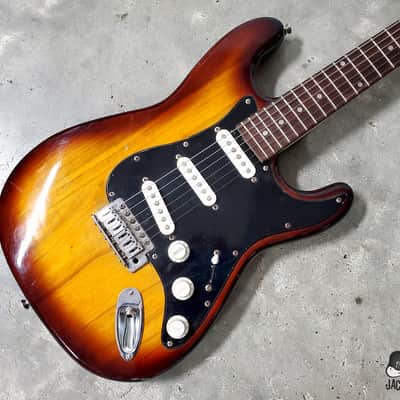 Cort / Memphis / Samick Lawsuit Era MIK S-Style Electric Guitar (1970s, Honeyburst) image 2