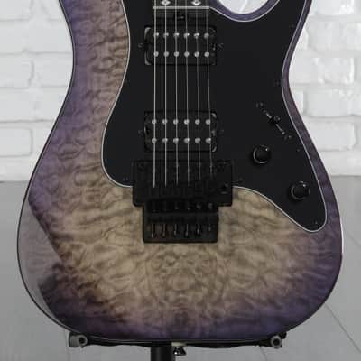 Kramer Volante Quilt HHFR Electric Guitar - Ultraviolet Burst (VOQHHUVBBFd1) image 2