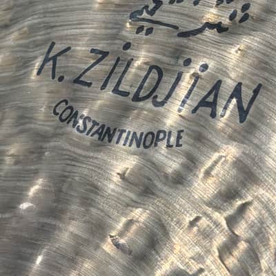 2002 Zildjian 18" K Constantinople Special Selection Medium Heavy – Early Era Jazz Left-Side Ride / Crash-Ride - 1,900g image 2