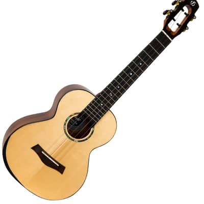 Flight Voyager EQ-A Tenor Ukulele New - solid spruce image 11
