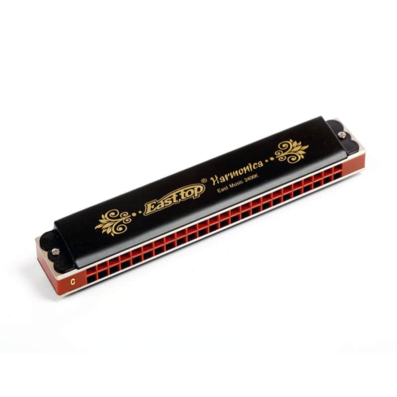 24holes Tremolo Harmonica Key of G image 1