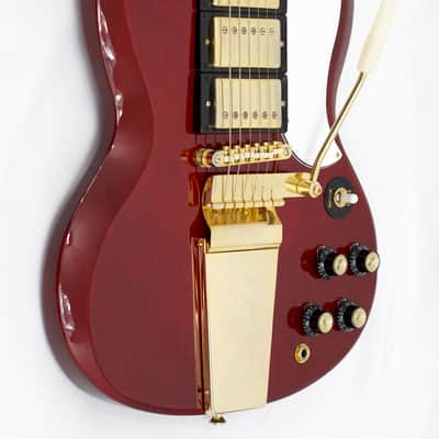 Epiphone Joe Bonamassa Signature '63 SG Custom Dark Wine Red image 3