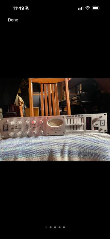 Avalon VT-747SP Stereo Compressor / EQ 2000s - Silver image 1
