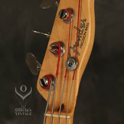 original 1953 Fender Precision Bass Blonde Bild 5