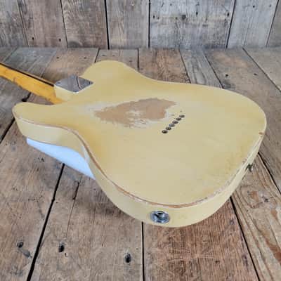 Fender Esquire Blackguard 1951 - Blonde image 14