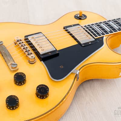 1982 Gibson Les Paul Custom Alpine White w/ Tim Shaw PAFs, Case image 6