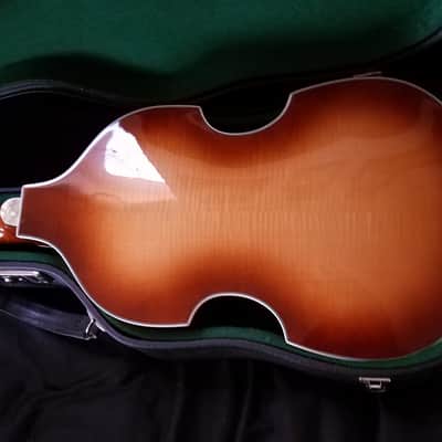 HOFNER V62 Left Handed 2012 Tobacco Sunburst image 3