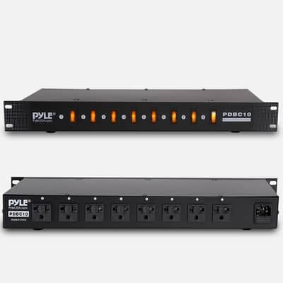 Pyle Pro 8 Outlet Rack Mount Power Supply Center with Each Outlet Switch image 5