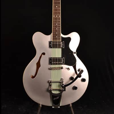 Hofner Limited Edition Contemporary Series Verythin 2015 - 2019 - Metallic Silver image 2