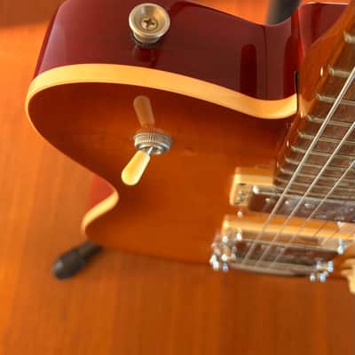 Fender Limited Edition Parallel Universe Series Troublemaker Telecaster Deluxe 2018 - Ice Tea Burst imagen 22