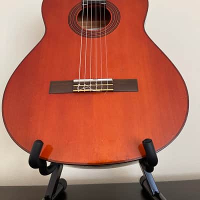 Yamaha G-55-1 classical 1976 red brown image 8