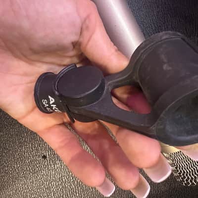 Vintage AKG C 1000 S Condenser Microphone + Mic Clip image 11