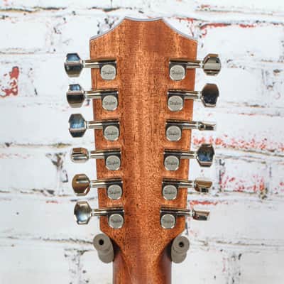 Taylor - 354ce - (2025) 12-String Acoustic-Electric Guitar w/ V-Class Bracing - Sapele/Sitka - Natural - w/ Deluxe Hardshell Case -  x5041 image 6
