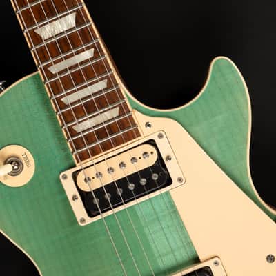 2014 Gibson 120th Anniversary Les Paul Classic - Seafoam Green | USA '57 Classic Zebra Humbucker Pickups Push/Pull Coil Split Active Boost | CoA OHSC image 18