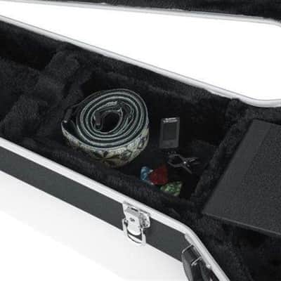 Gator Deep Contour/Round-Back ABS Guitar Case | Black image 4