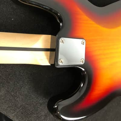 Harley Benton JB-40FL SB FRETLESS Sunburst 4-String Bass image 11