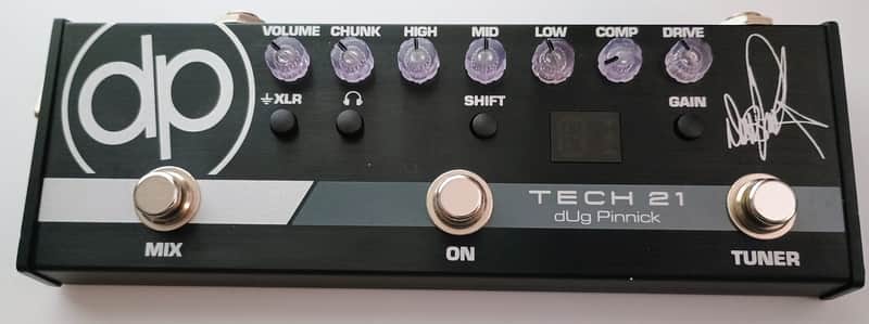 Tech 21 DP-3X dUg Pinnick Signature Bass Distortion 2010s - Black image 1