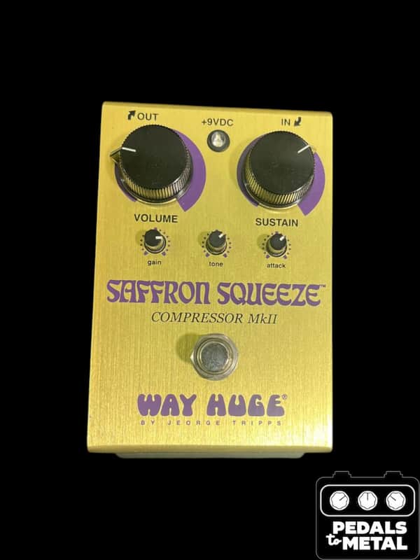 Way Huge Electronics Saffron Squeeze Compressor MKII No Box - | Reverb
