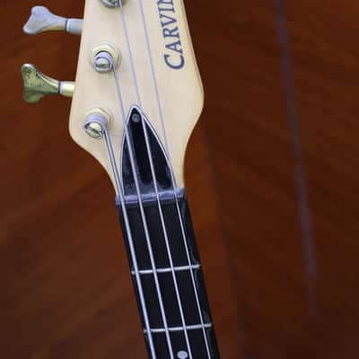Carvin USA LB70 Bass - Koa Natural Finish - Neck Thru Jazz bass image 4