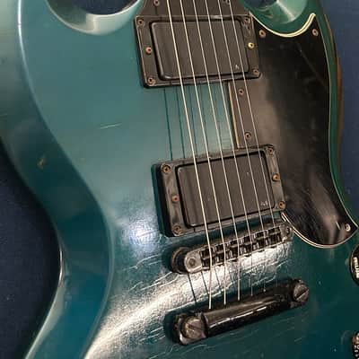 Gibson Vintage SG Showcase 1988 Metallic Blue RARE image 4