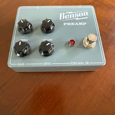ギター benson preamp flower child blue flower Benson Amps】人気のBenson Preampの限定デザイン、ブルーのフラワーを
