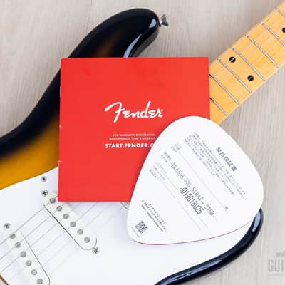 2019 Fender Traditional 50s Stratocaster Sunburst, Mint w/ Hangtags, Japan MIJ image 16