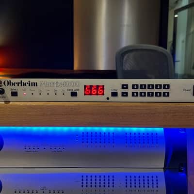 Oberheim Matrix 1000 Rackmount 6-Voice Synthesizer 1987 - White