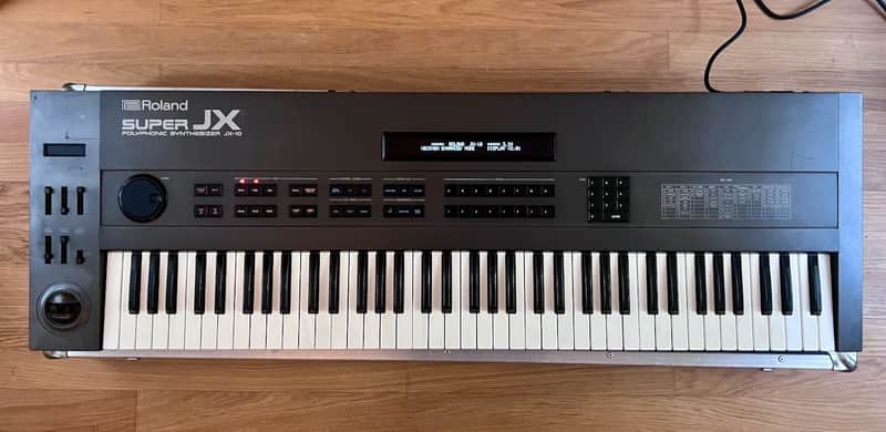 Roland Super JX-10 Analog Synthesiser + Vecoven Flash update + New OLED Display