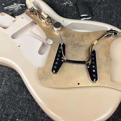 1958 Fender Duo-Sonic Desert Sand Original Vintage Finish Pickups+Pots with Case image 20