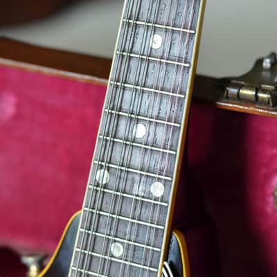 Vintage 1957 Gibson EM-200 solidbody electric florentine mandolin image 14