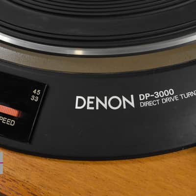 DENON DP-3000 Direct Drive Turntable + DK-100 w/SME 3009 in Good Condition image 20