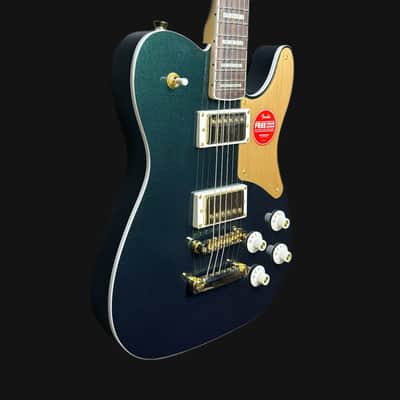 Squier Limited Edition Paranormal Troublemaker Telecaster Deluxe, Cadillac Green image 3