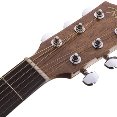 Fender CD-60 Dreadnought Acoustic Guitar - Natural w/ Hard Case image 7
