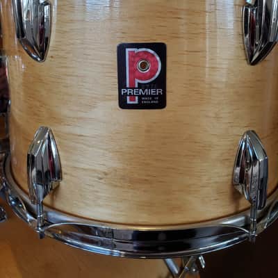 Premier Elite 5 Piece Drumkit 1970s Natural image 15