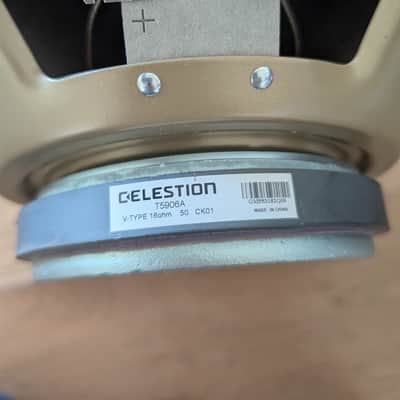 Celestion G12 V-Type 12" 70-Watt 16ohm Guitar Amp Speaker 2020s - White image 3
