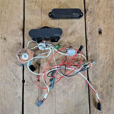 EMG FT and RT Telecaster Pickups with Switch and Pots image 1