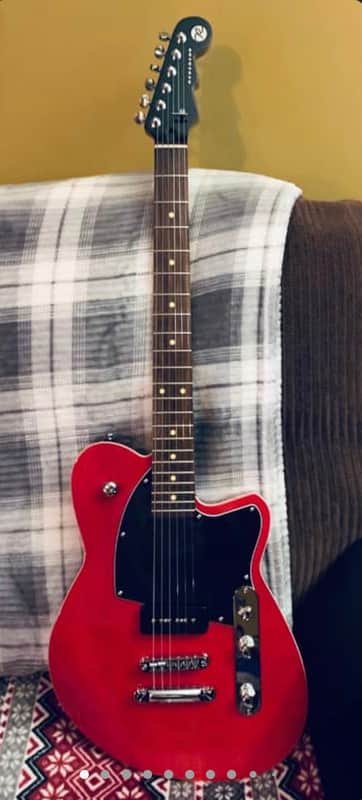 Reverend Reverend Charger JR Electric Guitar - Transparent Cherry 2023 - Present Transparent Cherry image 1